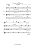 Queluz In Heaven for 4 Violins