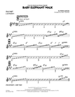 Baby Elephant Walk - Eb Solo Sheet