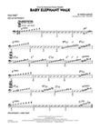 Baby Elephant Walk - Bass Clef Solo Sheet