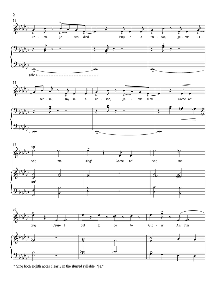 Le's Have a Union Le's Have a Union Piano, Vocal scores gallery preview page 2