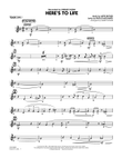 Here's To Life (Key: C minor) - Tenor Sax 1