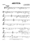 Here's To Life (Key: C minor) - Trumpet 3