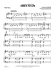 Here's To Life (Key: C minor) - Piano/Vocal