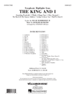 Symphonic Highlights from The King and I - Conductor Score (Full Score)