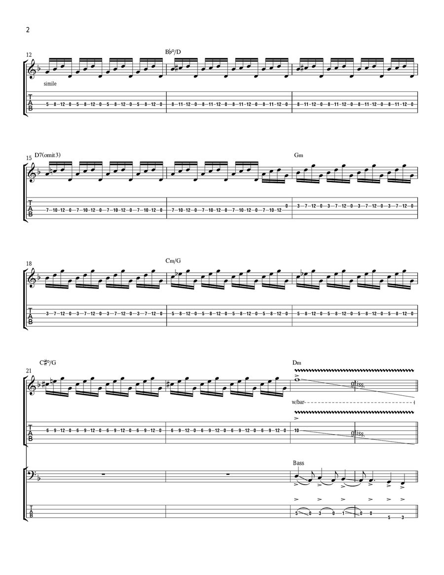 Reapers Reapers Acoustic Guitar scores gallery preview page 2