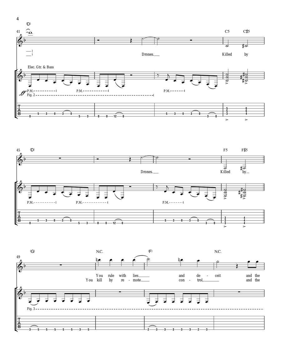 Reapers Reapers Acoustic Guitar scores gallery preview page 4