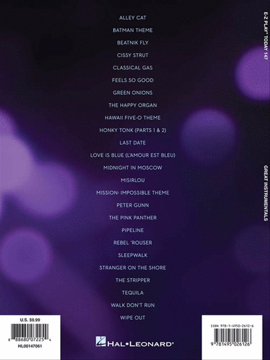 Great Instrumentals Electronic Keyboard scores gallery preview page 2