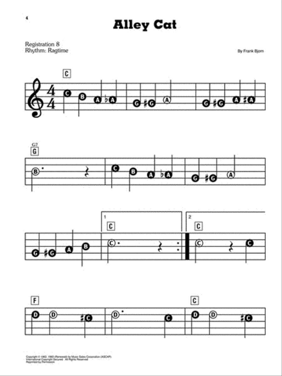 Great Instrumentals Electronic Keyboard scores gallery preview page 3