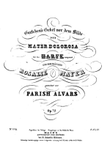 Gretchen’s Gebet Op. 72 (Illustrations of German Poetry No. 2)