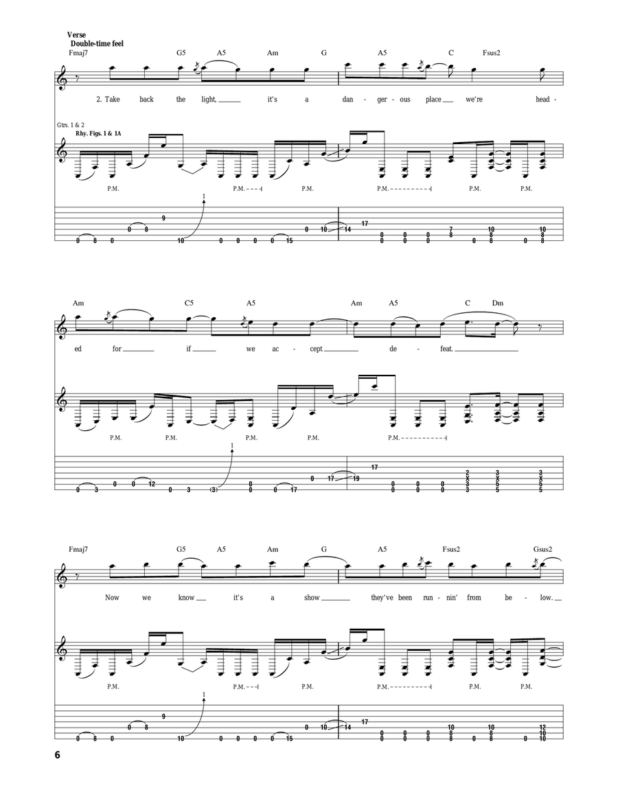 Make Total Destroy Make Total Destroy Acoustic Guitar scores gallery preview page 6