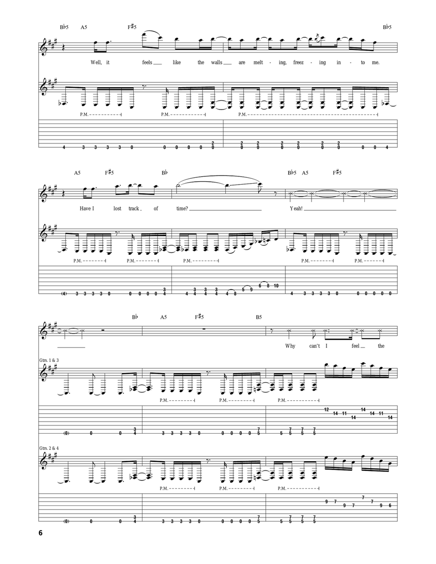 22 Faces 22 Faces Acoustic Guitar scores gallery preview page 6