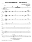 Have Yourself a Merry Little Christmas - Drums