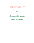 Silent Night for Classical Guitar Trio or Quartet