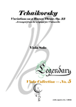 Tchaikovsky - Variations on a Rococo Theme, Op. 33 - Legendary Viola Collecton - No. 5