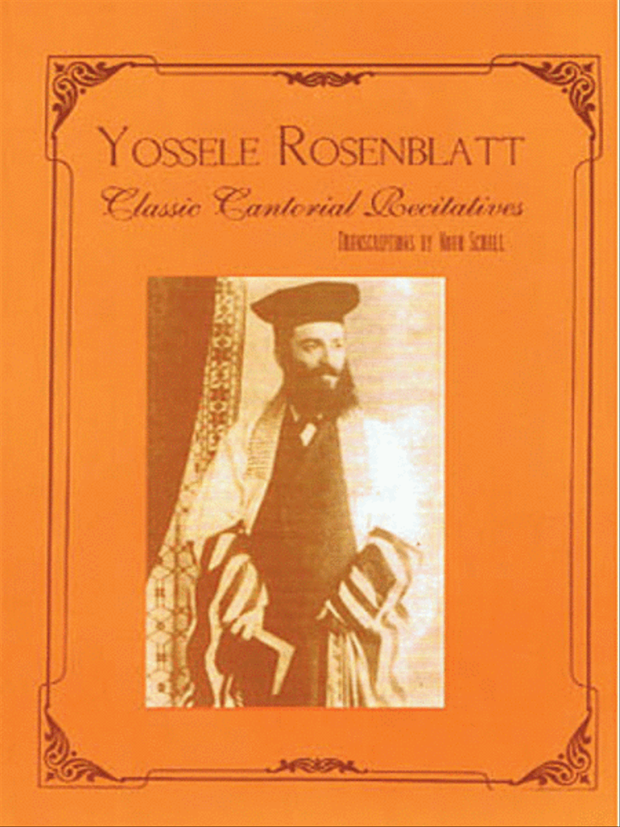 Yossele Rosenblatt - Classic Cantorial Recitatives Piano, Vocal scores gallery preview page 1