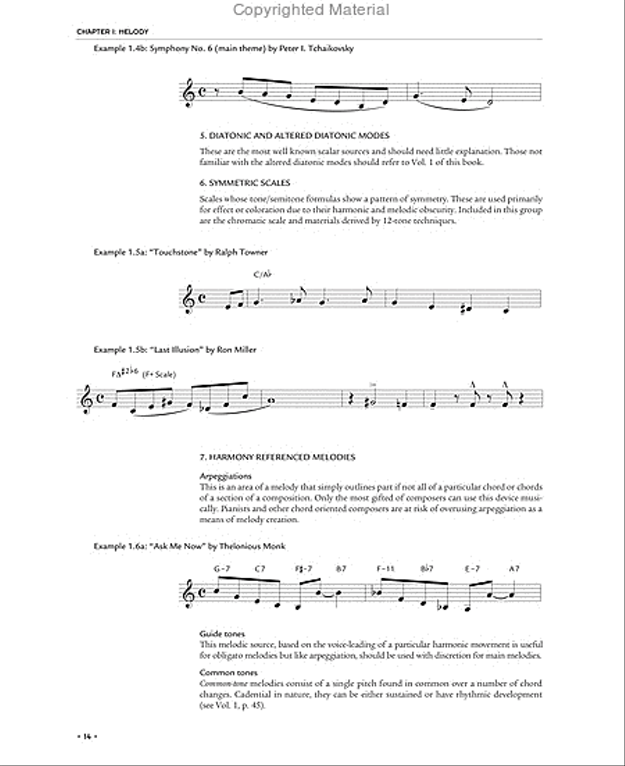 Modal Jazz Composition & Harmony Collection / Songbook scores gallery preview page 2