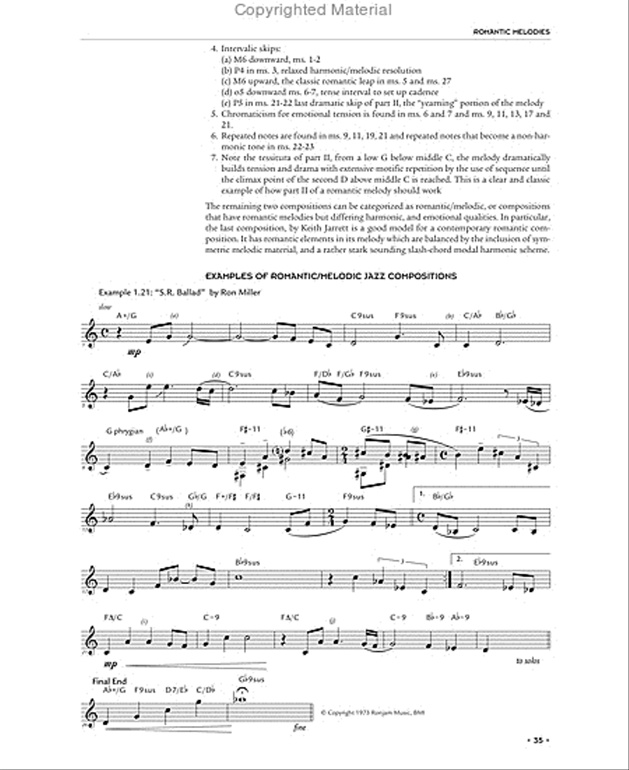 Modal Jazz Composition & Harmony Collection / Songbook scores gallery preview page 5