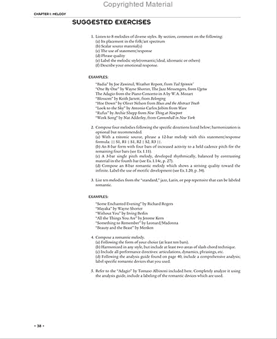 Modal Jazz Composition & Harmony Collection / Songbook scores gallery preview page 6
