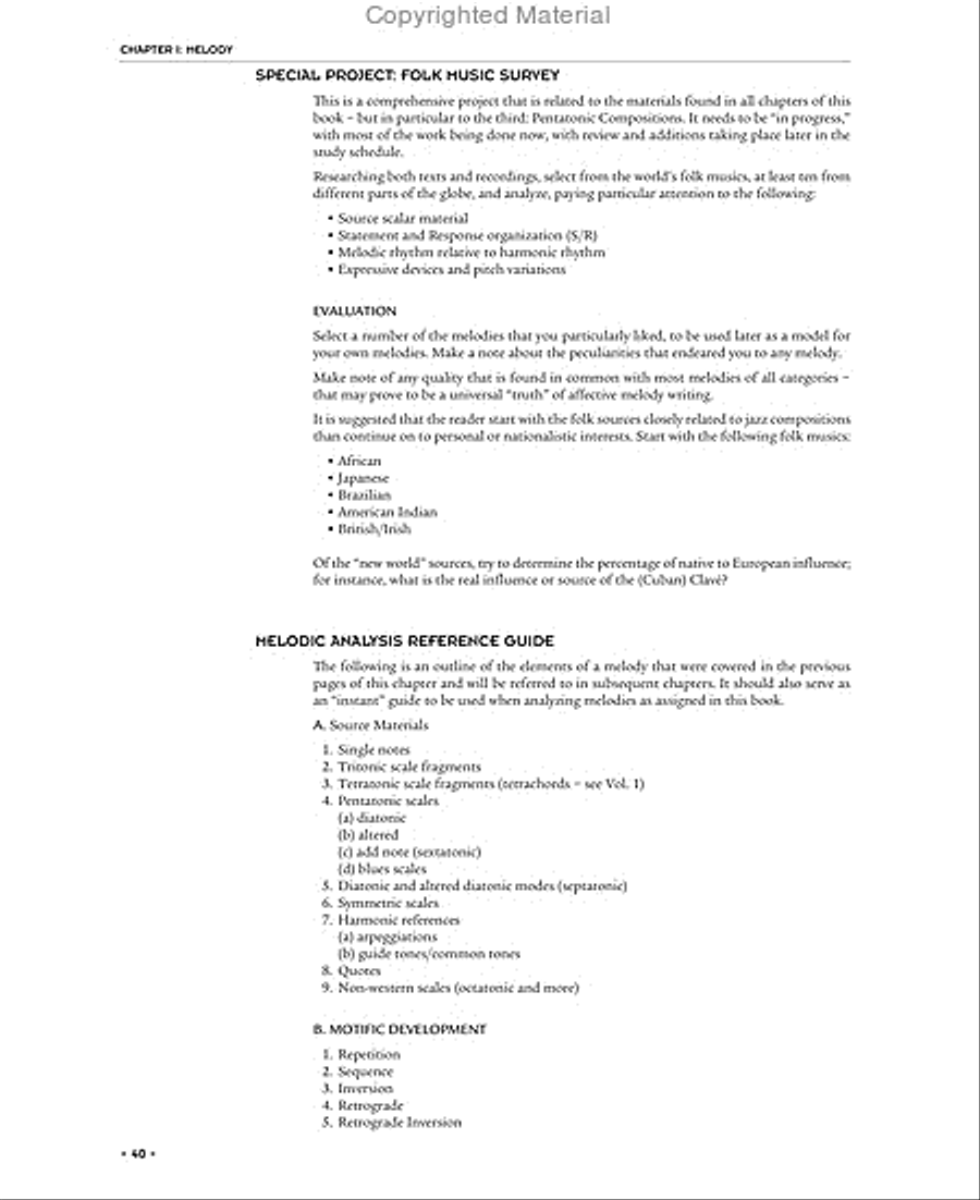 Modal Jazz Composition & Harmony Collection / Songbook scores gallery preview page 8