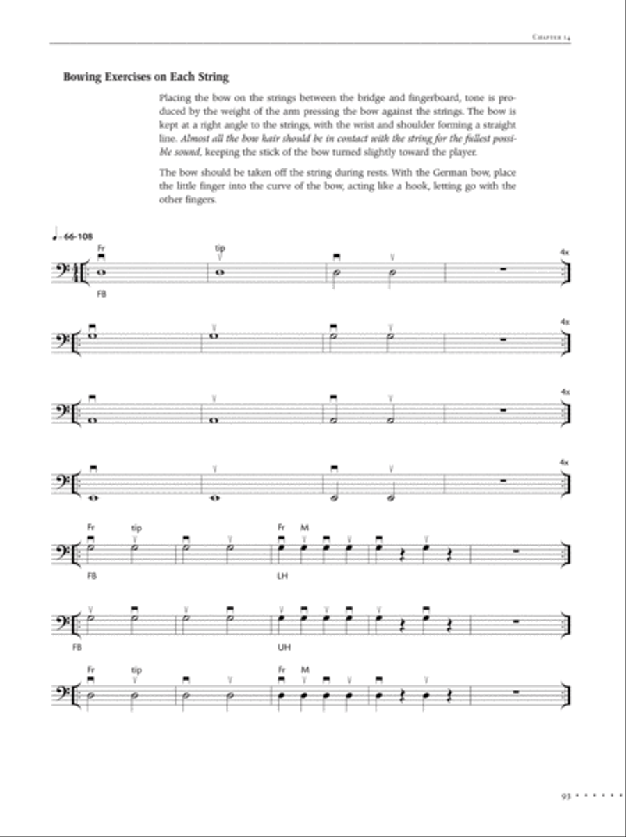 The Michael Moore Bass Method Collection / Songbook scores gallery preview page 17