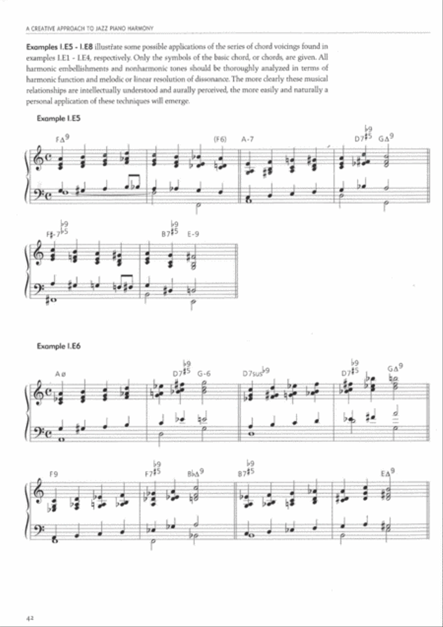 A Creative Approach to Jazz Piano Harmony Piano Method scores gallery preview page 3