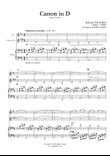 Canon in D (Long Version) for Flute, Clarinet, and Piano