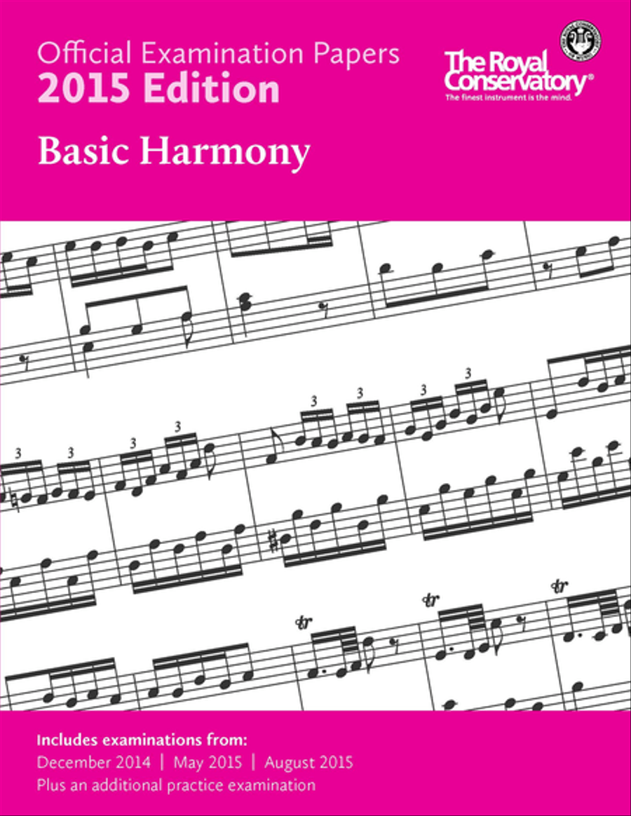 Official Examination Papers: Basic Harmony Piano Method scores gallery preview page 1