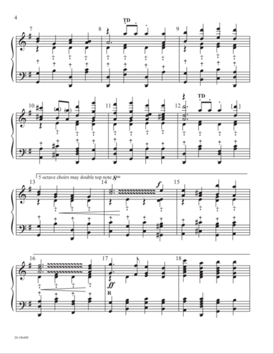 Crown Him with Many Crowns 5-Octaves scores gallery preview page 3