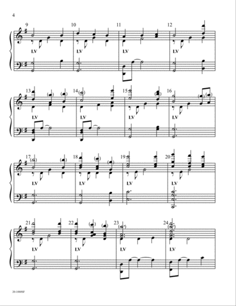 Just As I Am 5-Octaves scores gallery preview page 3