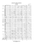 Adagio and Caprice - Full Score