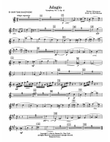 Adagio Symphony No. 2, Op. 61 - Eb Baritone Sax