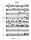 Allegro from Brandenburg Concerto No. 3 - Full Score