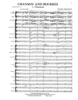 Chanson And Bourree - Full Score