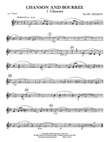 Chanson And Bourree - 1st F Horn mini preview