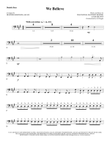 We Believe (arr. Heather Sorenson) - Double Bass