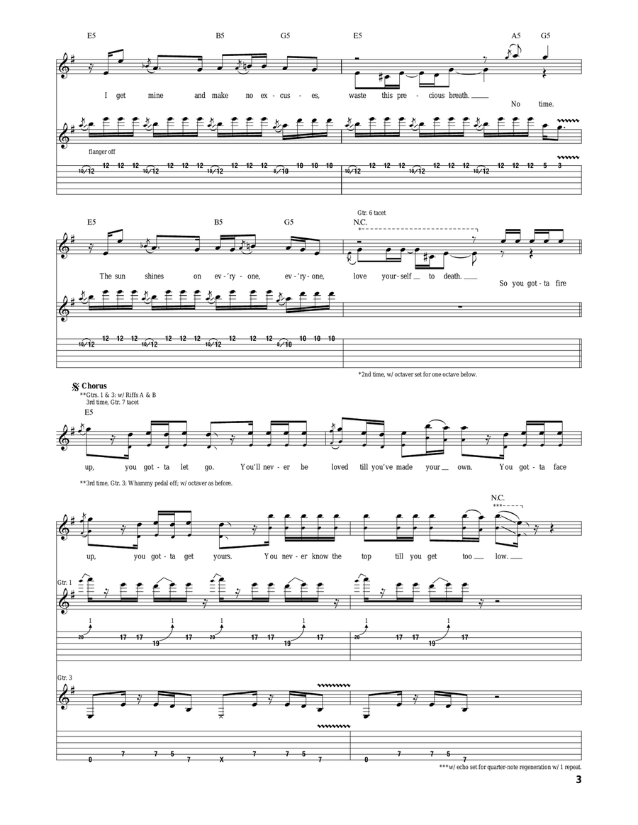 I'm So Sorry I'm So Sorry Acoustic Guitar scores gallery preview page 3