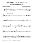The Battle Cry of Freedom/Kingdom Coming - Eb Baritone Saxophone