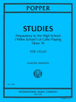 Studies: Preparatory To The High School (Hohe Schule) Of Cello Playing, Op. 76