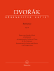 Romance op. 11 (Arrangement for Violin and Piano)