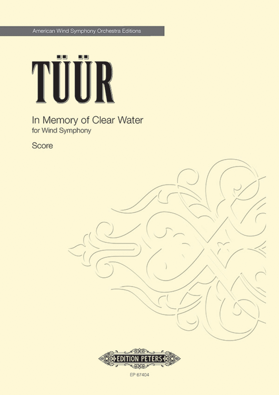 In Memory of Clear Water Piano scores gallery preview page 1