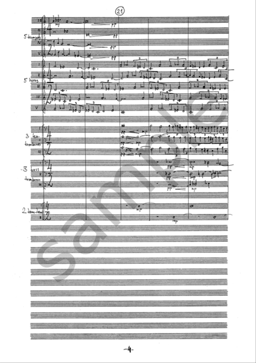 In Memory of Clear Water Piano scores gallery preview page 5