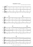Pachelbel's Canon for Violin Trio mini preview