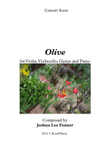Olive for Violin, Violincello, Guitar and Piano