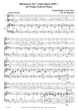 Miniatures No.7, Valse Russe H.89-1 for Violin, Viola & Piano