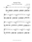 Summer Tune (Guitar and Flute Duet)