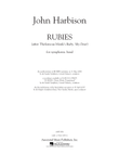 Rubies (After Thelonious Monk's 