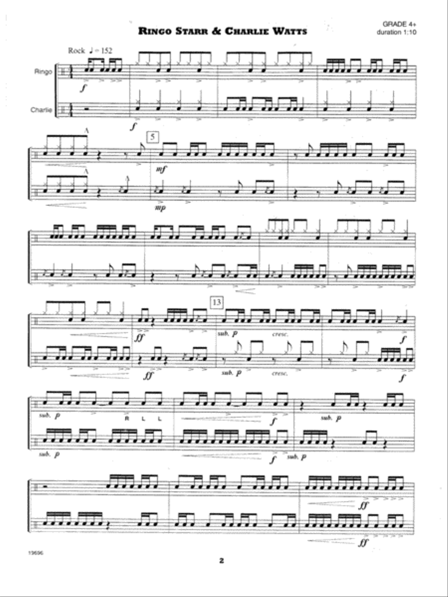 Legends Of Percussion, Duet Edition Percussion scores gallery preview page 3