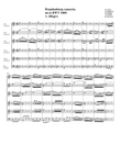 Brandenburg concerto no.4, BWV 1049 (arrangement for 6 recorders)