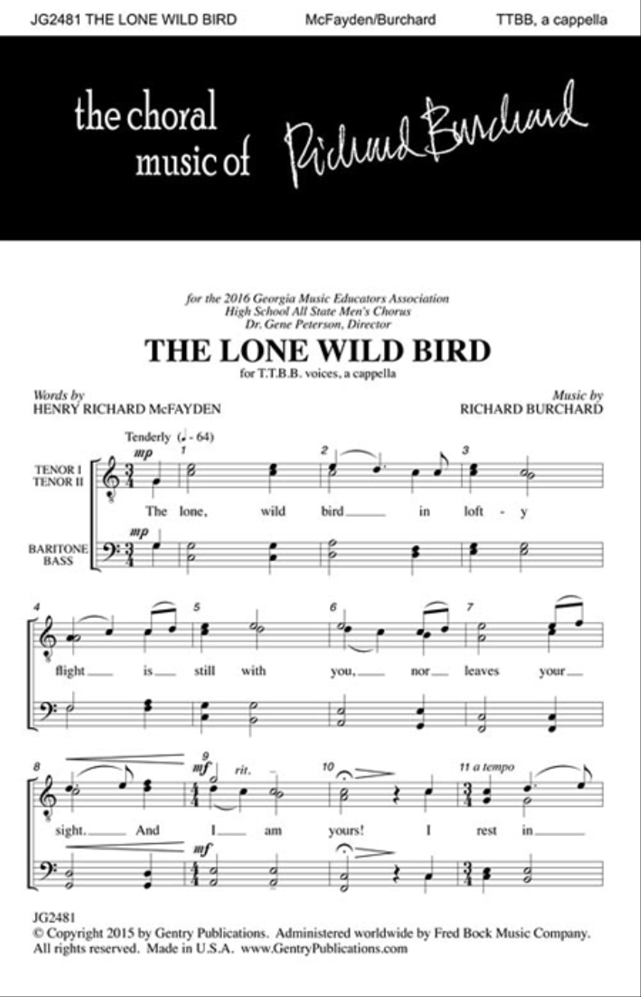 The Lone Wild Bird The Lone Wild Bird TTBB scores gallery preview page 2