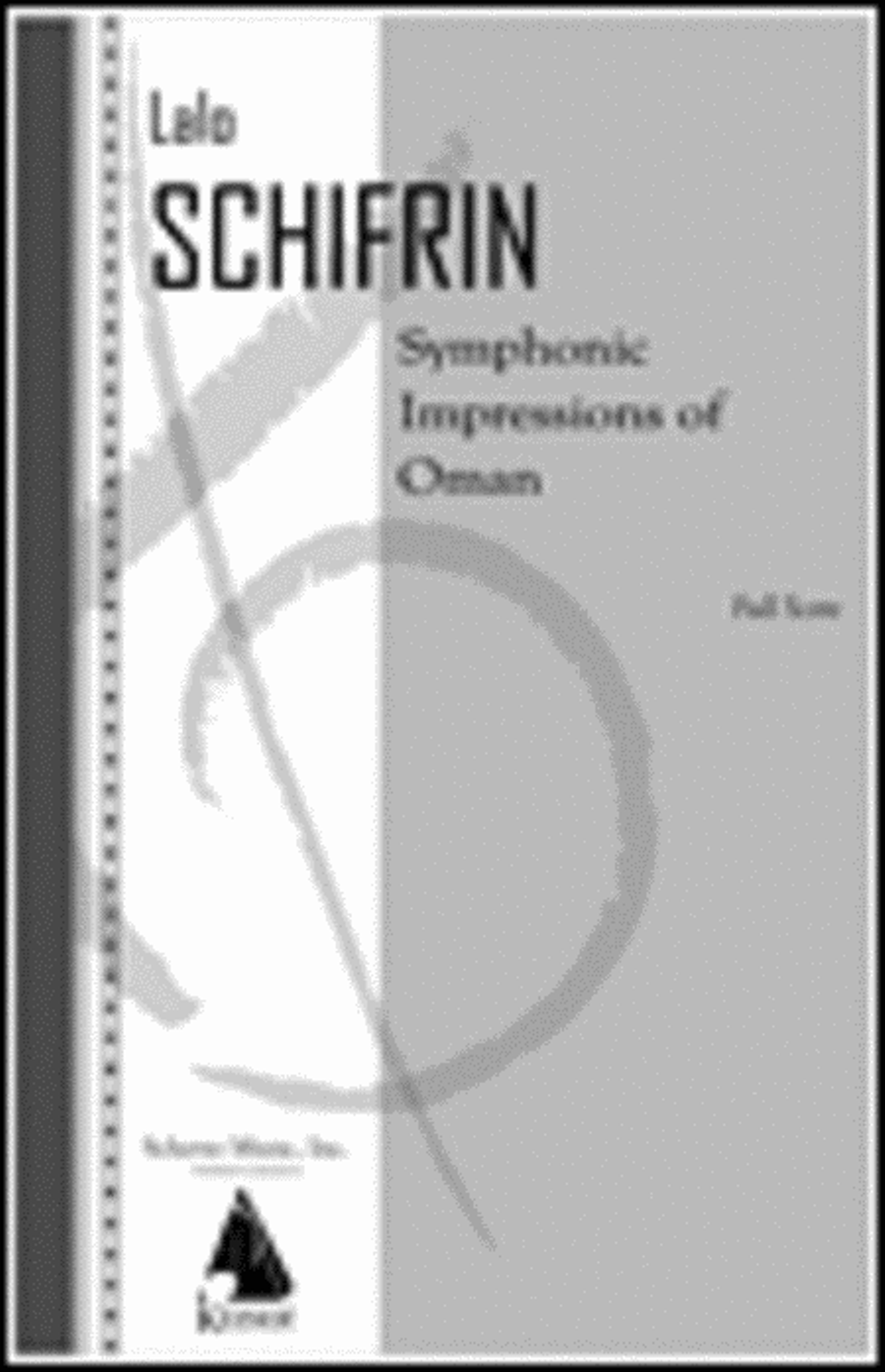 Symphonic Impressions of Oman for Orchestra - Full Score Orchestra scores gallery preview page 1